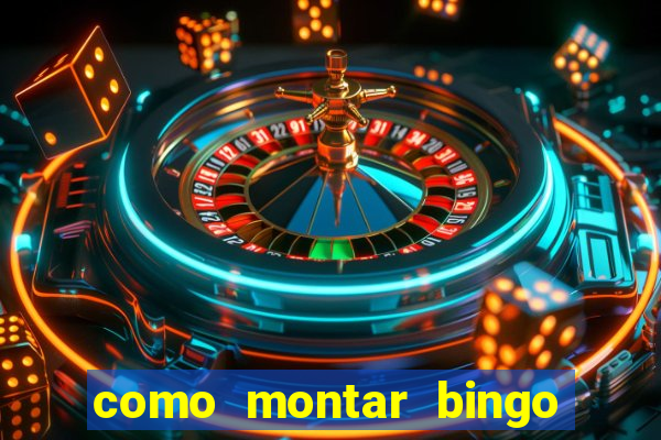 como montar bingo brinquedos toia